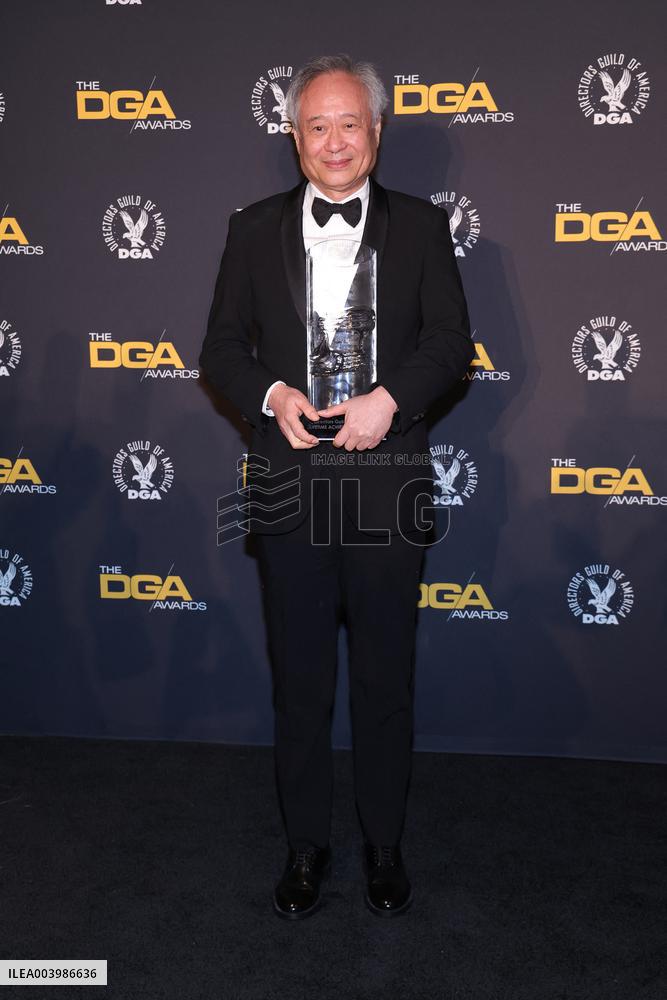 77th Annual DGA Awards - Press Room