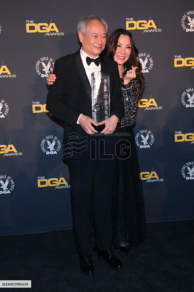 77th Annual DGA Awards - Press Room