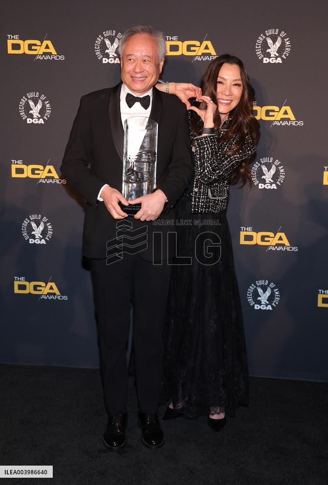 77th Annual DGA Awards - Press Room