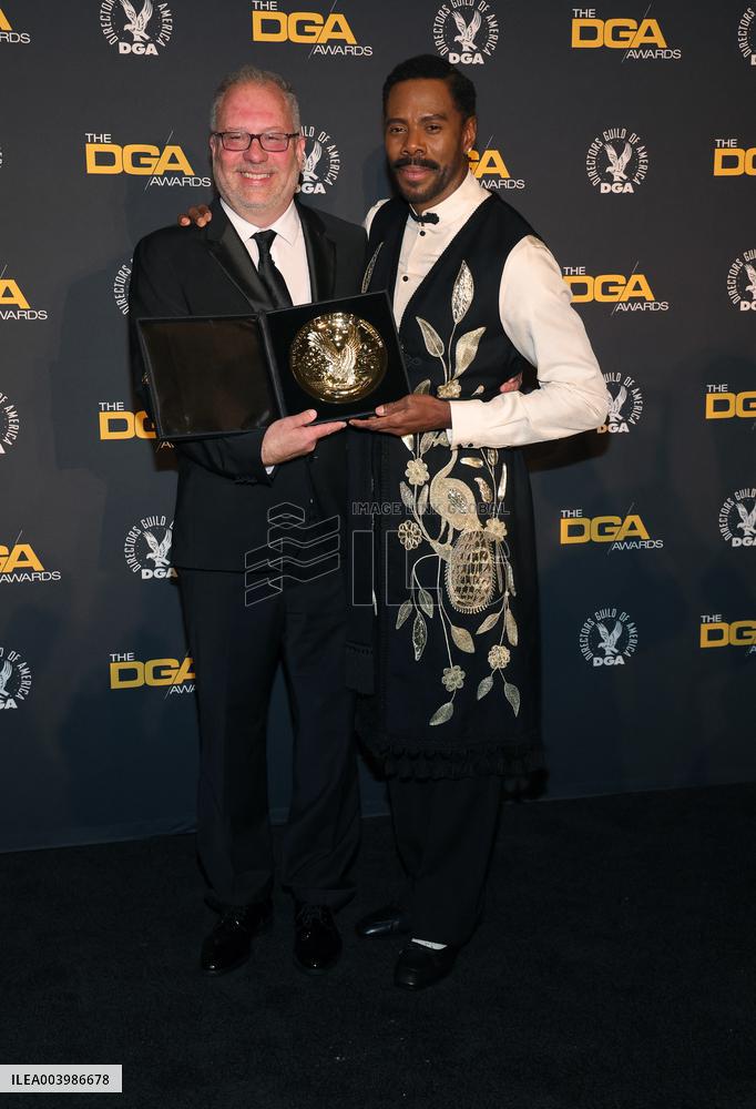 77th Annual DGA Awards - Press Room