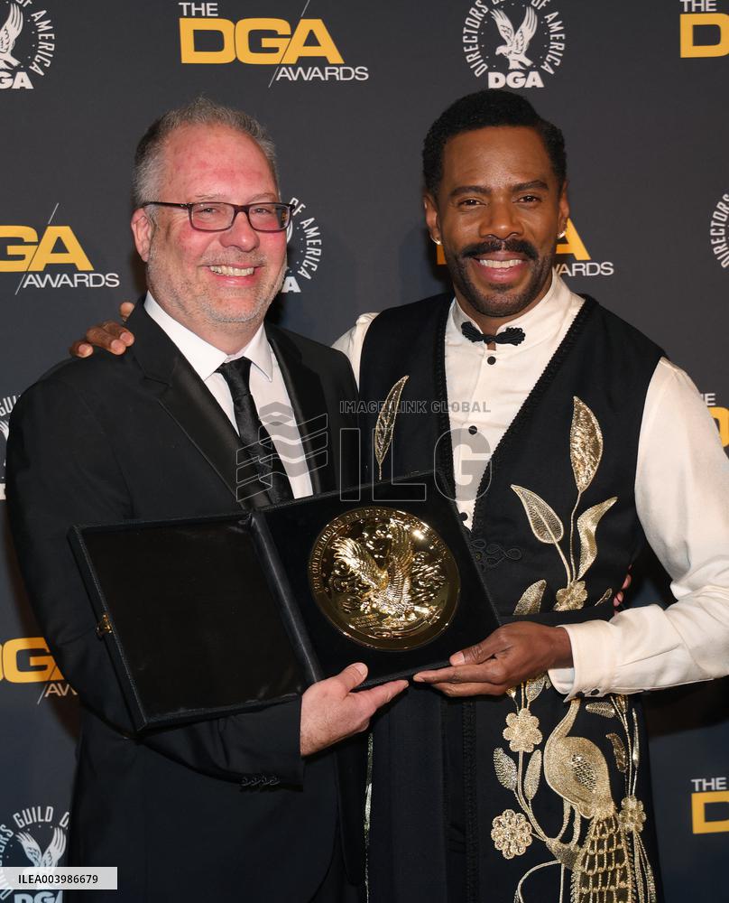 77th Annual DGA Awards - Press Room