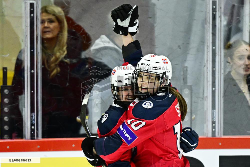 OLYMPIC QUALIFICATIONS ICE HOCKEY NORWAY-NETHERLANDS