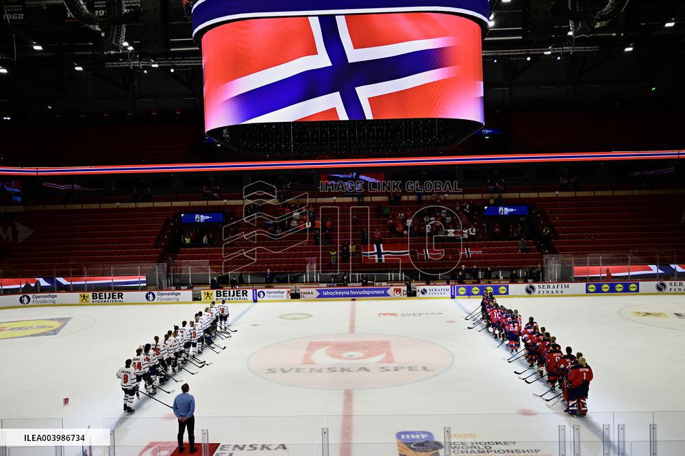 OLYMPIC QUALIFICATIONS ICE HOCKEY NORWAY-NETHERLANDS