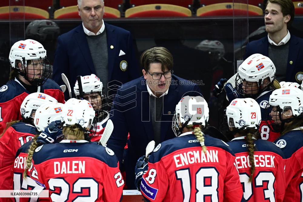 OLYMPIC QUALIFICATIONS ICE HOCKEY NORWAY-NETHERLANDS
