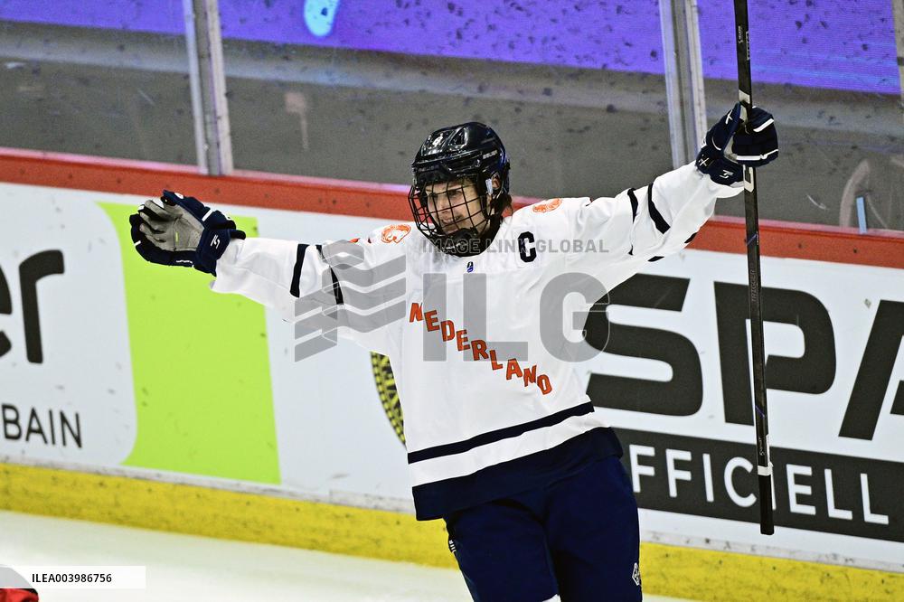 OLYMPIC QUALIFICATIONS ICE HOCKEY NORWAY-NETHERLANDS