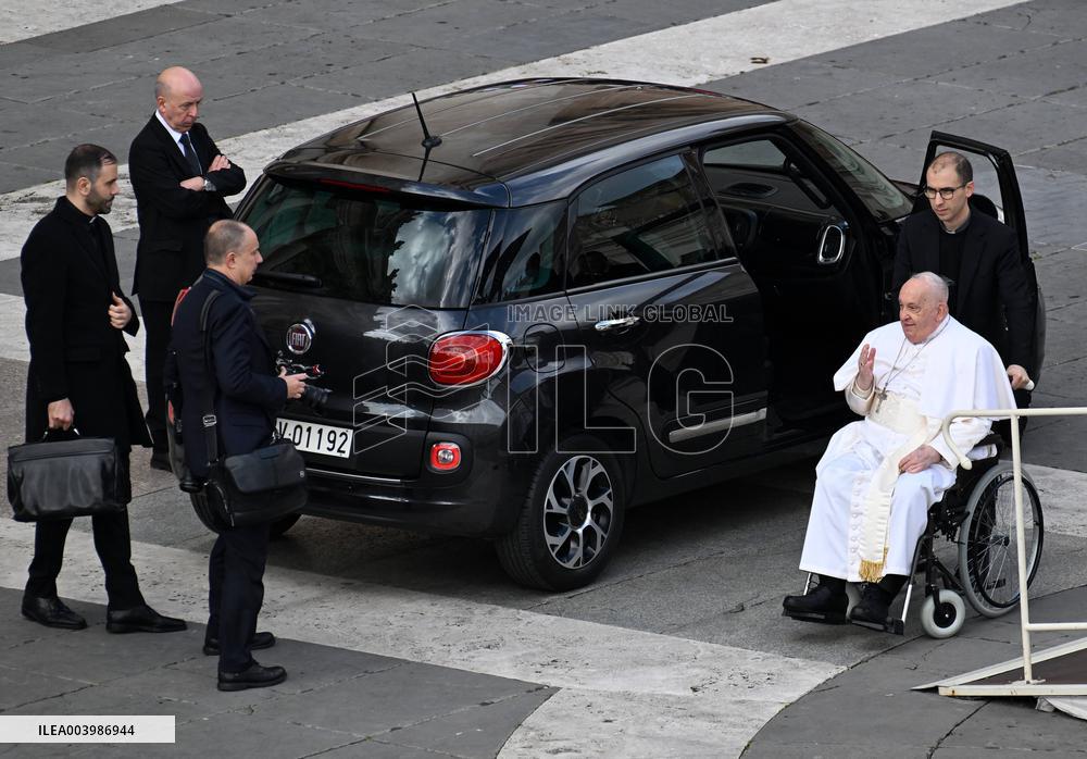 Pope Francis Leads Jubilee Mass for Armed Forces And Police - Vatican
