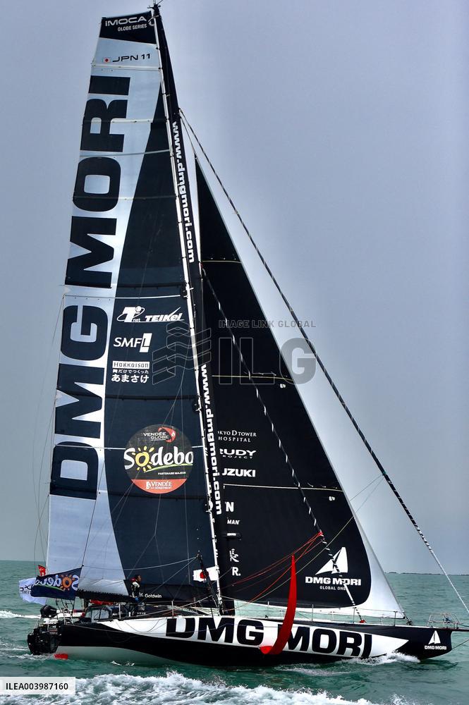 Japanese Skipper Kojiro Shiraishi Completed The Vendee Globe - France