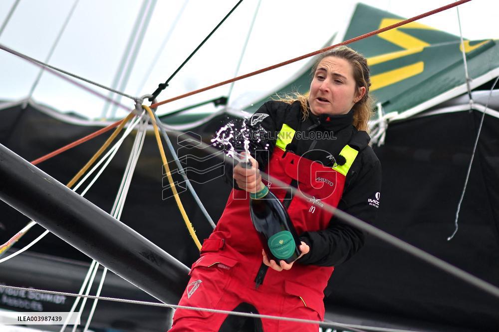 Violette Dorange, Youngest Ever Skipper Completes Vendee Globe