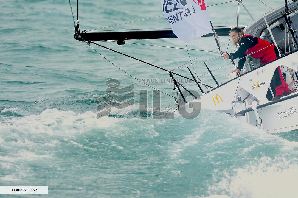 Violette Dorange, Youngest Ever Skipper Completes Vendee Globe