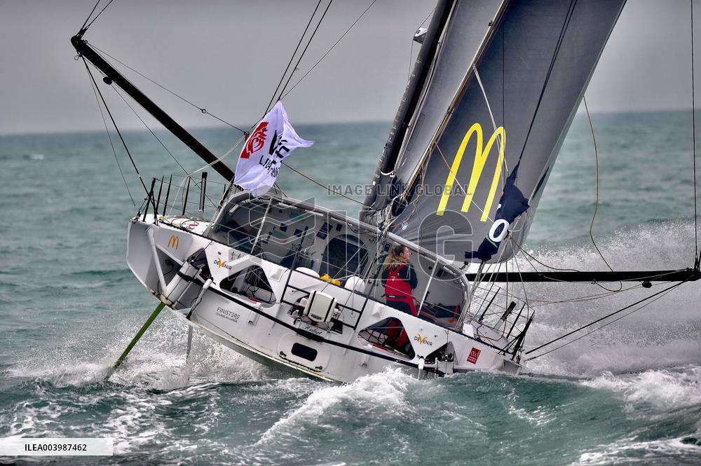 Violette Dorange, Youngest Ever Skipper Completes Vendee Globe