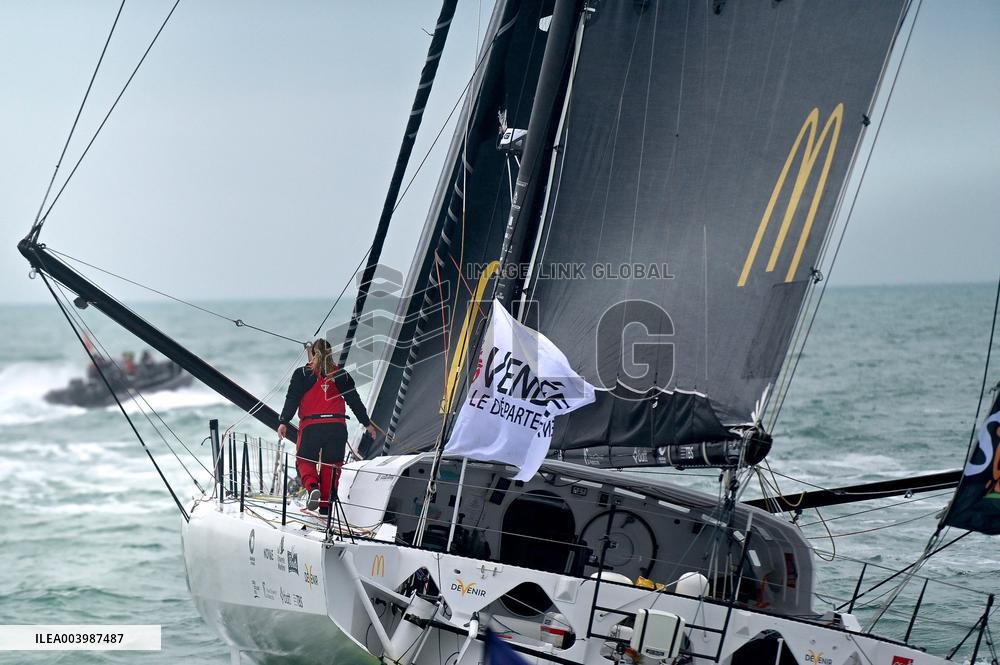 Violette Dorange, Youngest Ever Skipper Completes Vendee Globe