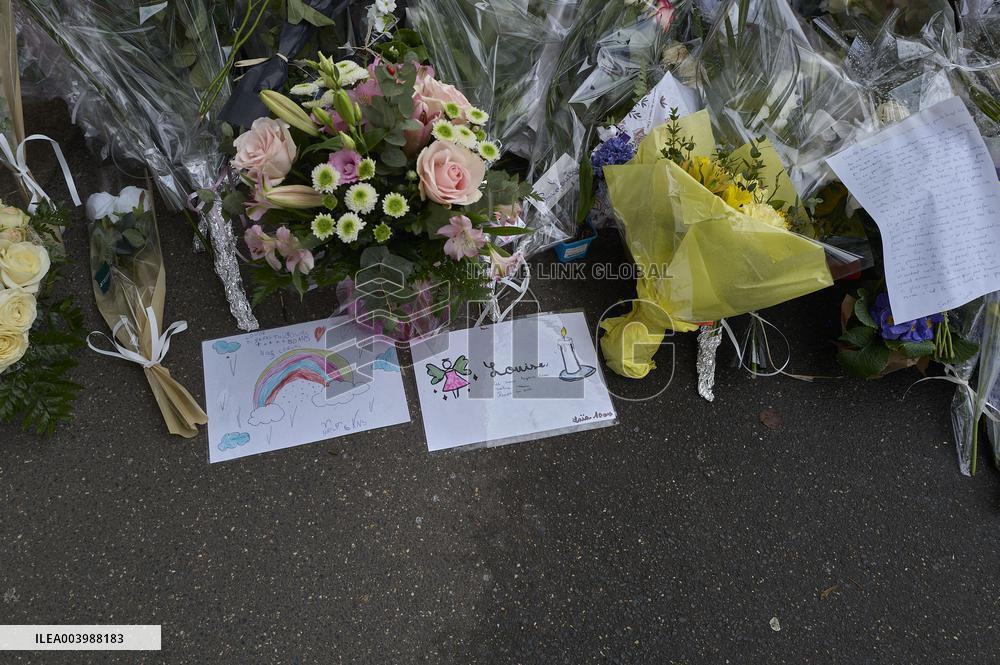 Pay Tribute To Louise, Schoolgirl Found Dead In A Wood - Essonne