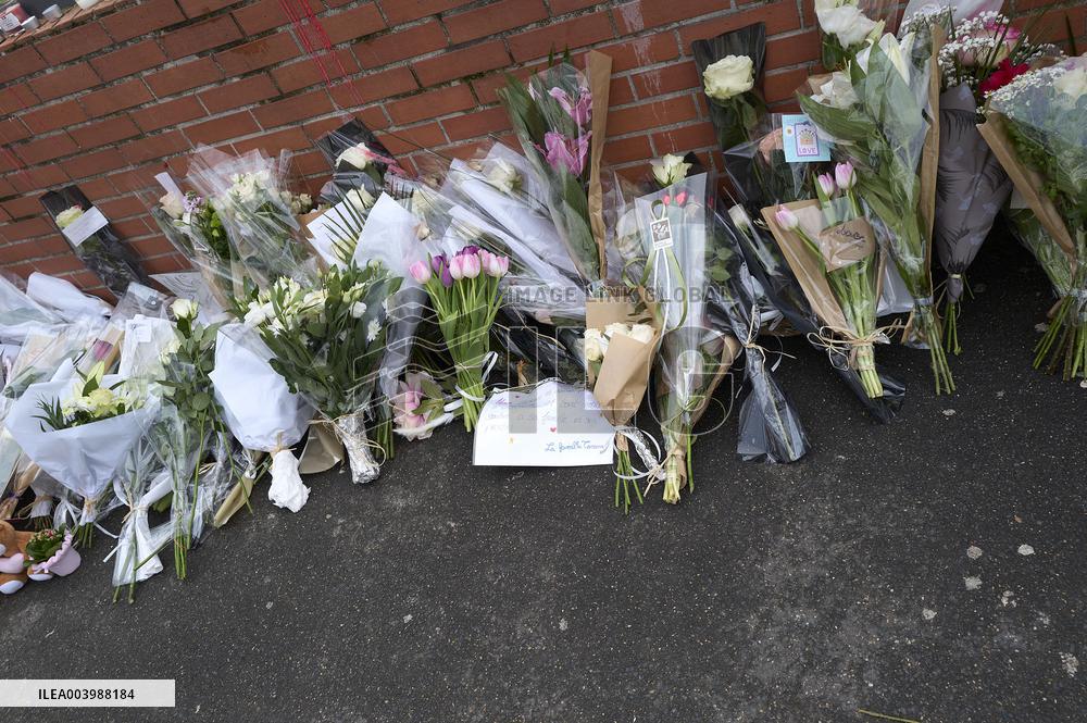 Pay Tribute To Louise, Schoolgirl Found Dead In A Wood - Essonne