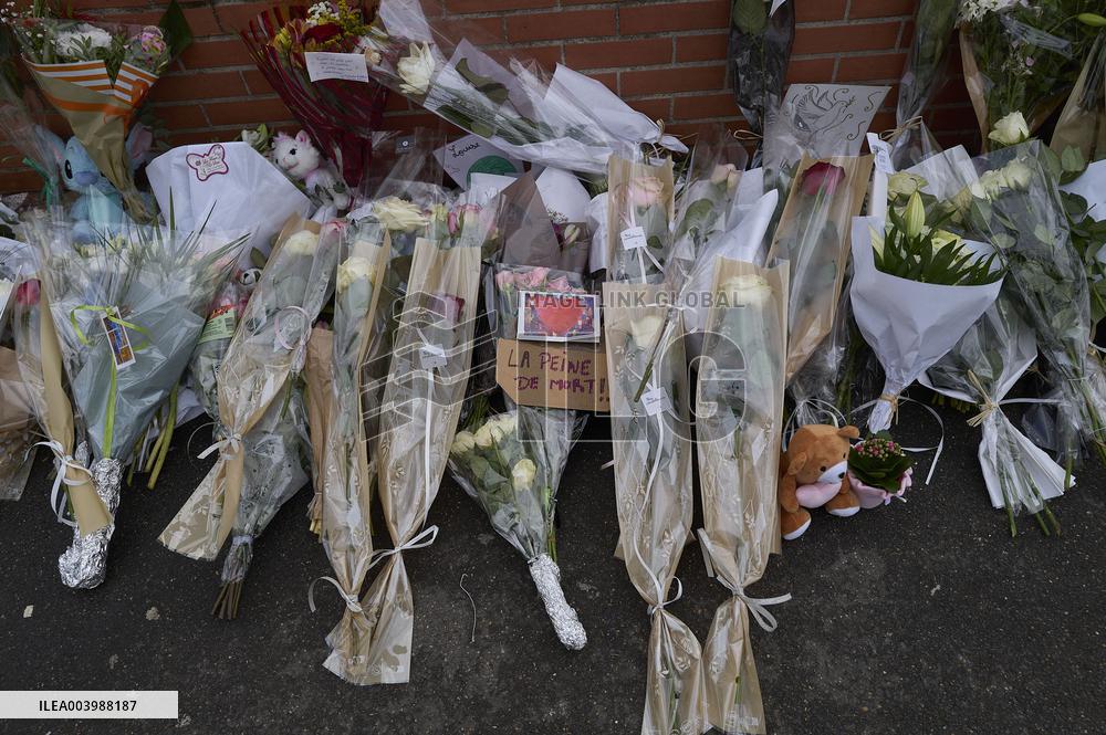 Pay Tribute To Louise, Schoolgirl Found Dead In A Wood - Essonne