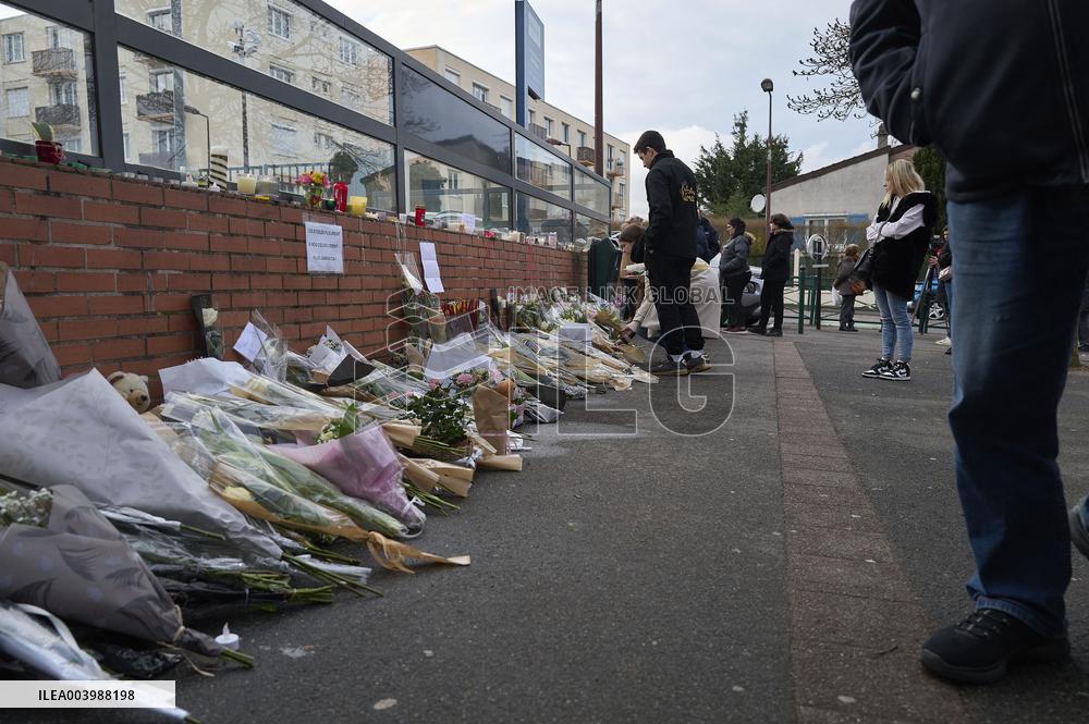 Pay Tribute To Louise, Schoolgirl Found Dead In A Wood - Essonne