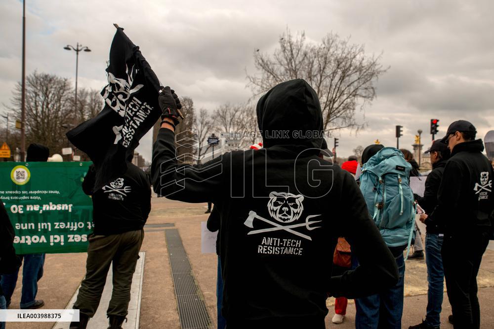 Rally Against The AI Summit - Paris