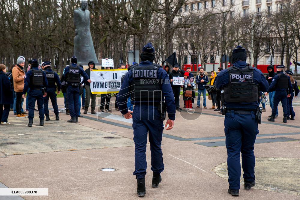 Rally Against The AI Summit - Paris