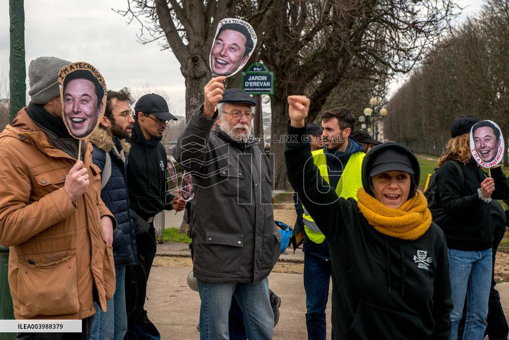 Rally Against The AI Summit - Paris