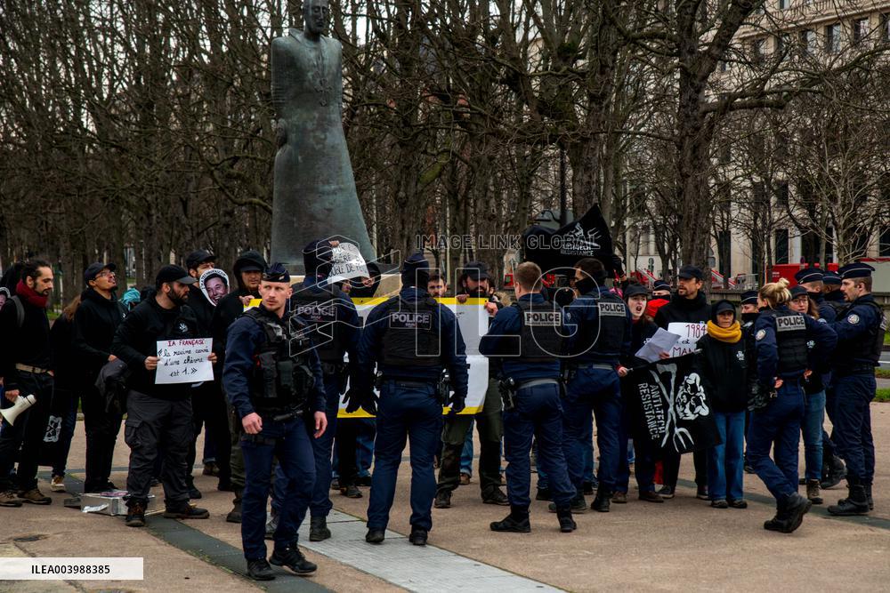 Rally Against The AI Summit - Paris