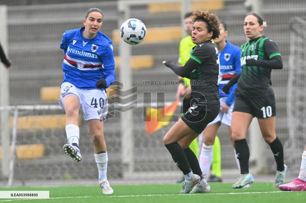 CALCIO - Serie A Femminile - Sampdoria Women vs US Sassuolo