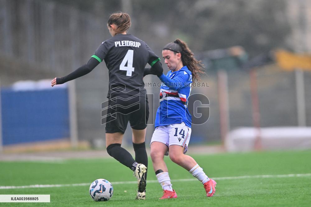 CALCIO - Serie A Femminile - Sampdoria Women vs US Sassuolo