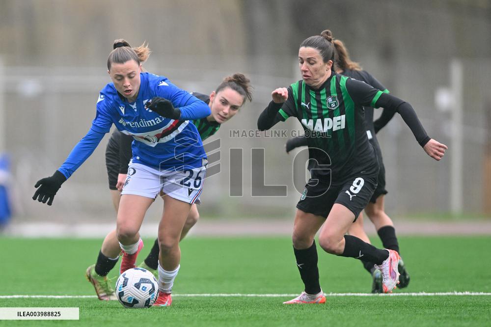 CALCIO - Serie A Femminile - Sampdoria Women vs US Sassuolo