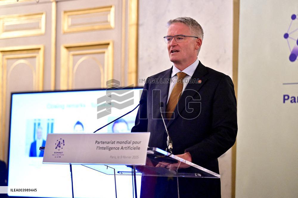 Meeting On The Global Partnership For AI - Paris