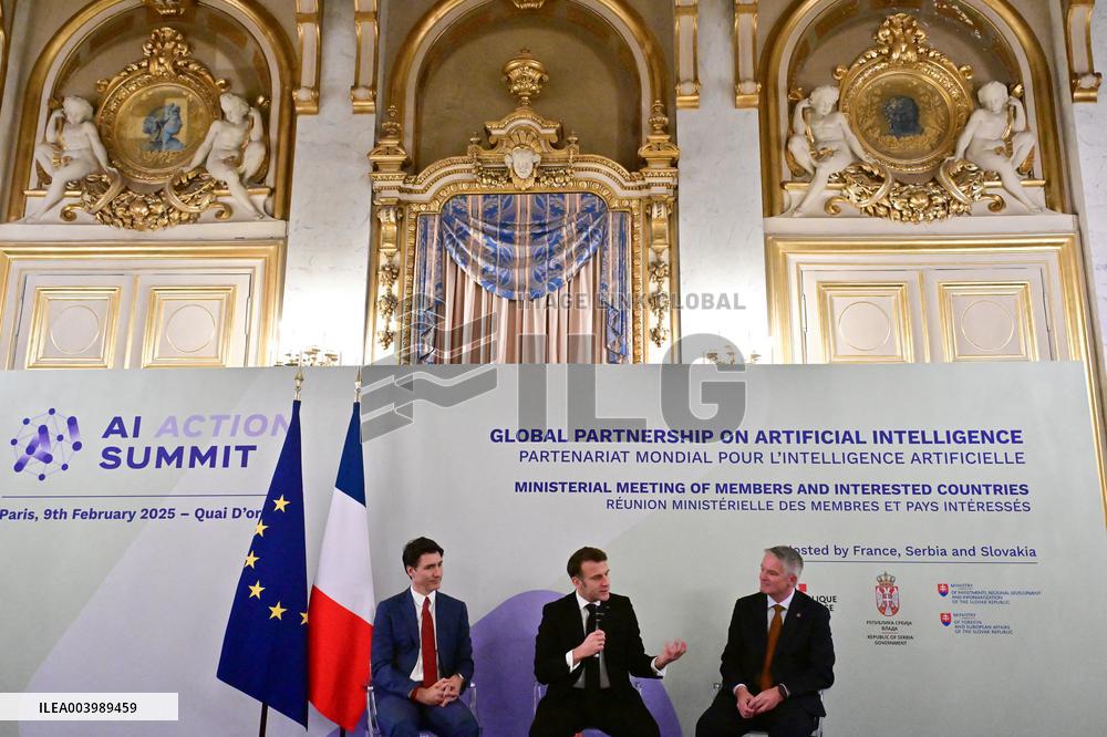 Meeting On The Global Partnership For AI - Paris