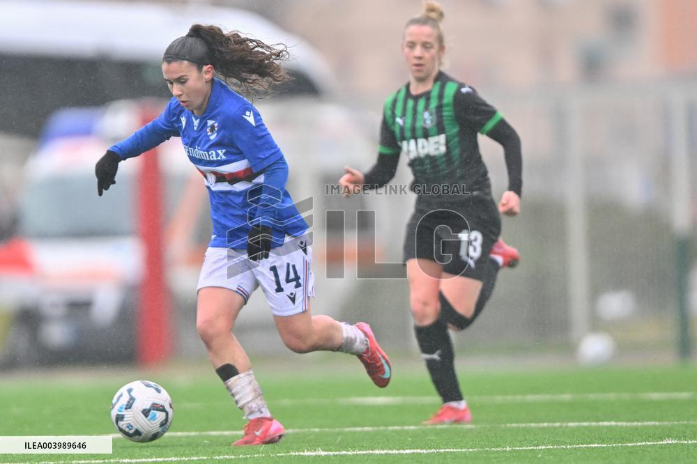 CALCIO - Serie A Femminile - Sampdoria Women vs US Sassuolo