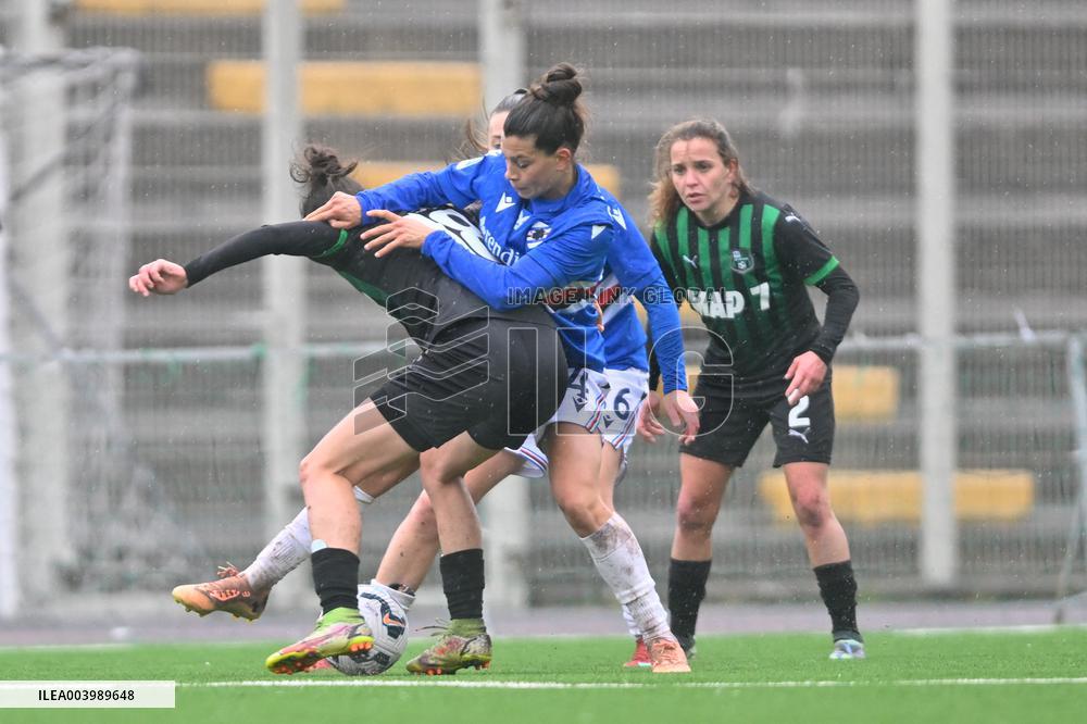 CALCIO - Serie A Femminile - Sampdoria Women vs US Sassuolo