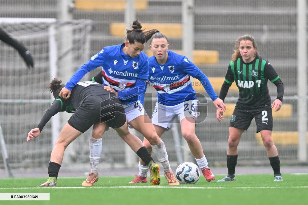 CALCIO - Serie A Femminile - Sampdoria Women vs US Sassuolo