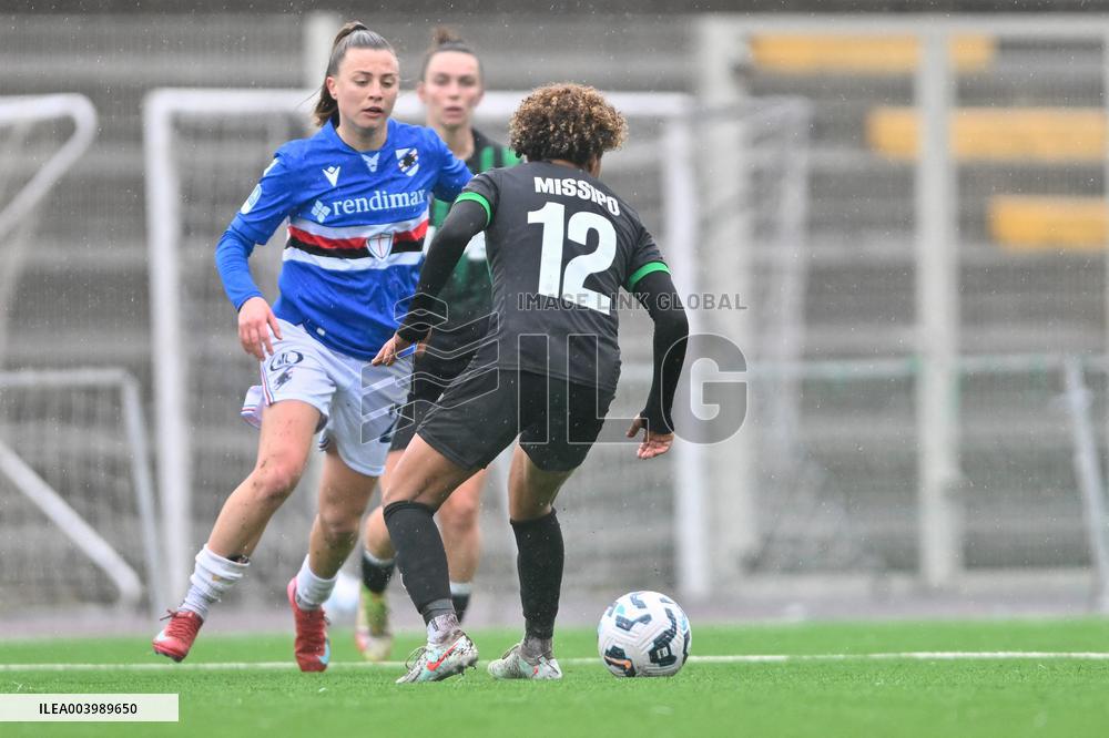 CALCIO - Serie A Femminile - Sampdoria Women vs US Sassuolo