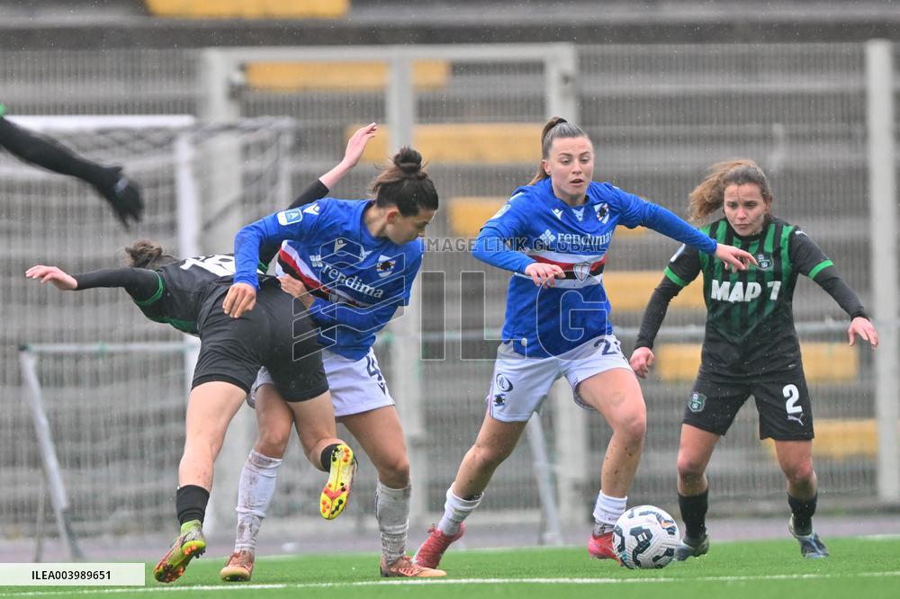 CALCIO - Serie A Femminile - Sampdoria Women vs US Sassuolo