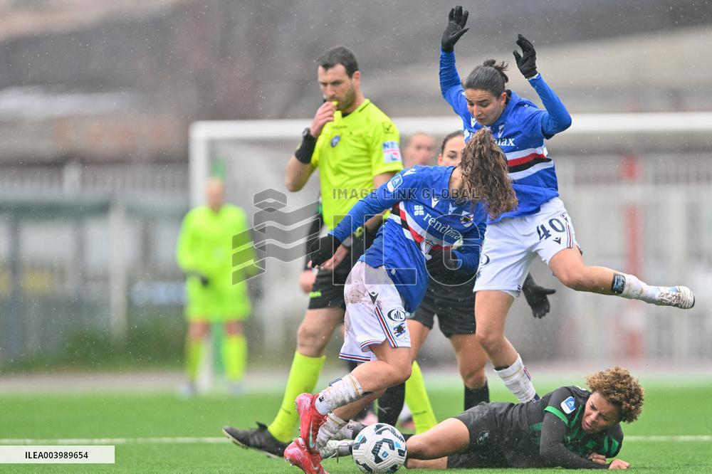 CALCIO - Serie A Femminile - Sampdoria Women vs US Sassuolo