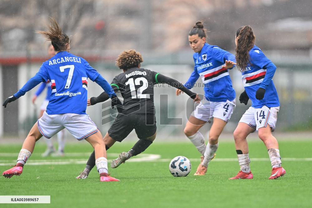 CALCIO - Serie A Femminile - Sampdoria Women vs US Sassuolo