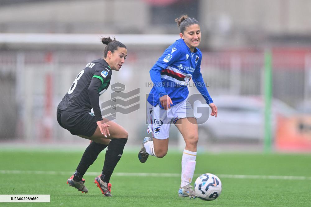 CALCIO - Serie A Femminile - Sampdoria Women vs US Sassuolo