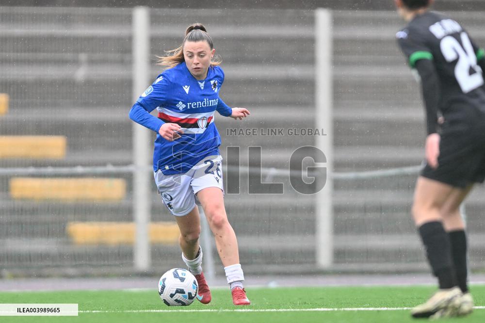 CALCIO - Serie A Femminile - Sampdoria Women vs US Sassuolo