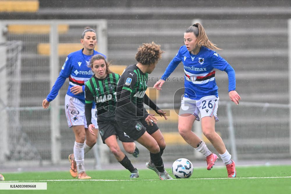 CALCIO - Serie A Femminile - Sampdoria Women vs US Sassuolo