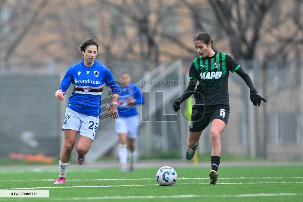 CALCIO - Serie A Femminile - Sampdoria Women vs US Sassuolo