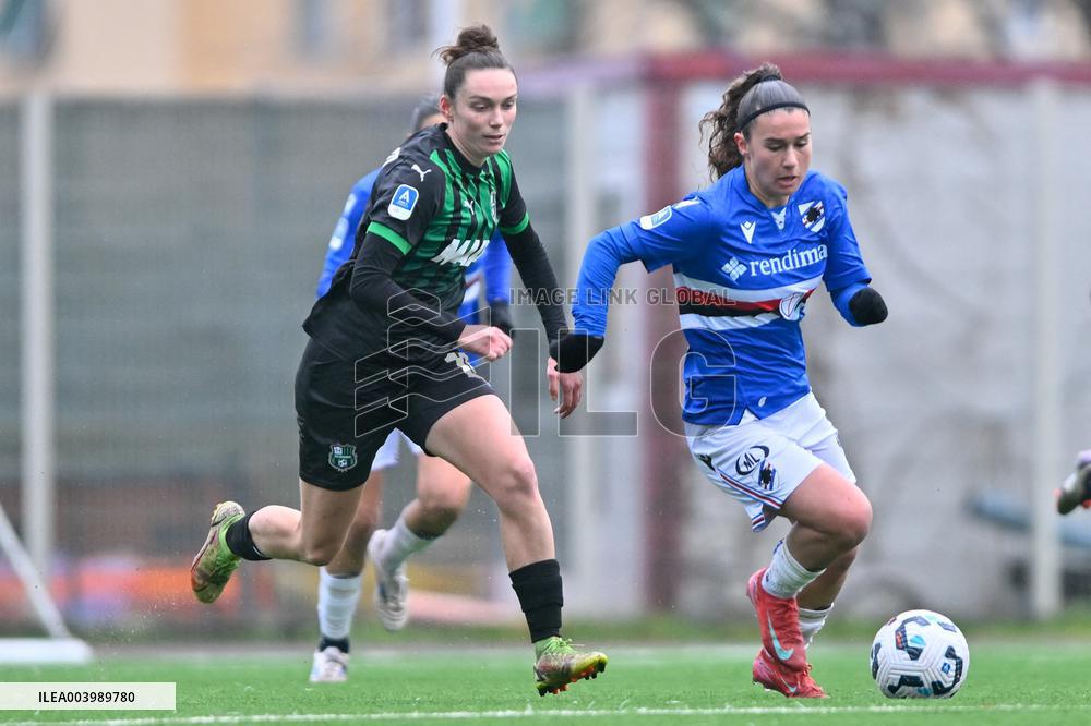 CALCIO - Serie A Femminile - Sampdoria Women vs US Sassuolo