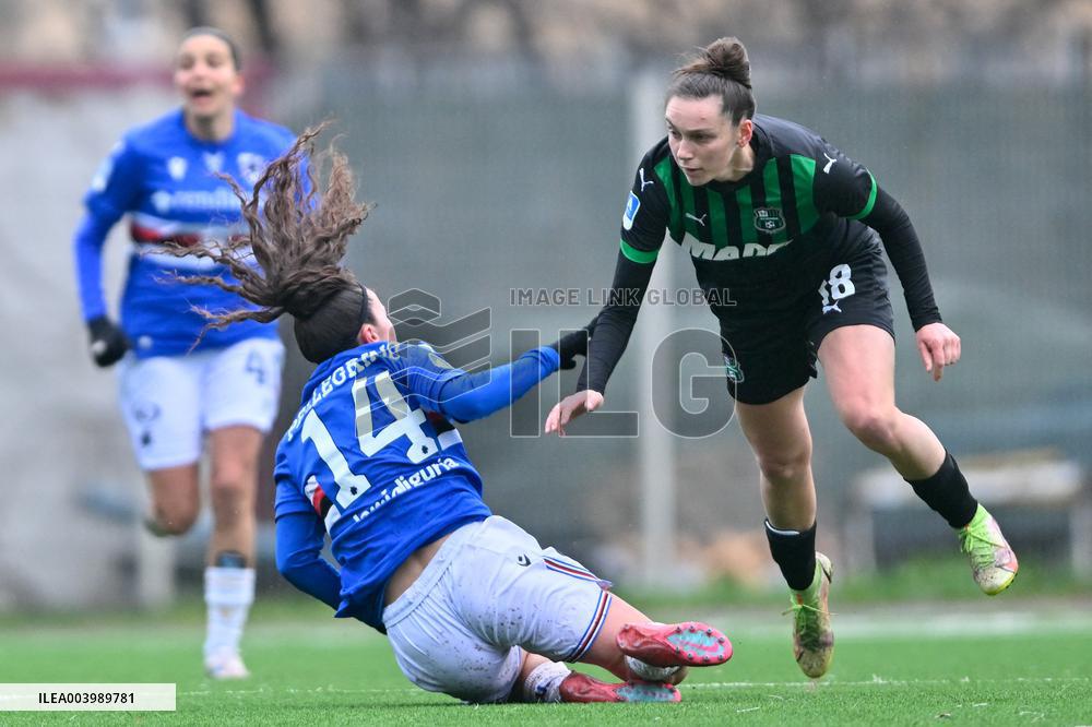 CALCIO - Serie A Femminile - Sampdoria Women vs US Sassuolo