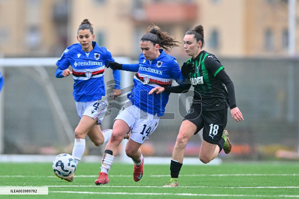 CALCIO - Serie A Femminile - Sampdoria Women vs US Sassuolo