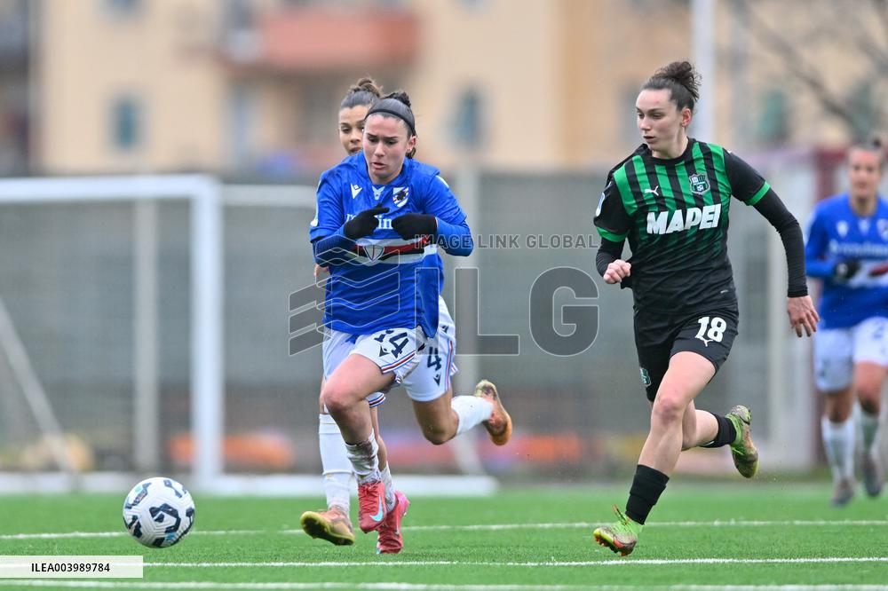 CALCIO - Serie A Femminile - Sampdoria Women vs US Sassuolo