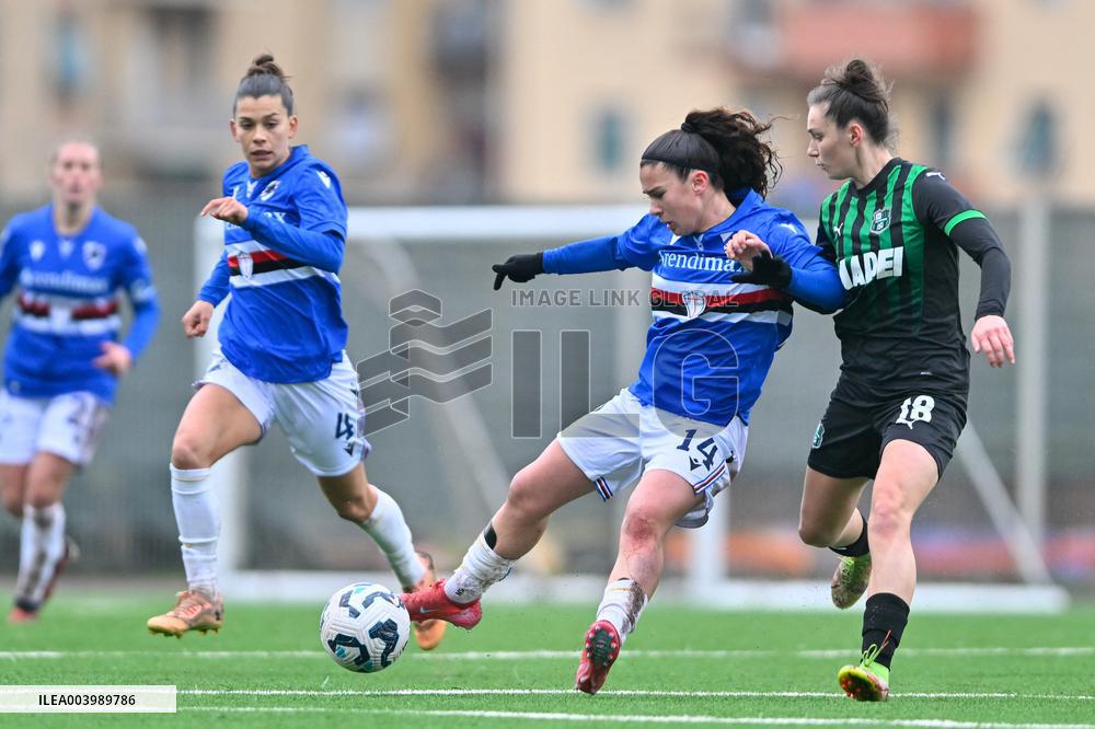 CALCIO - Serie A Femminile - Sampdoria Women vs US Sassuolo