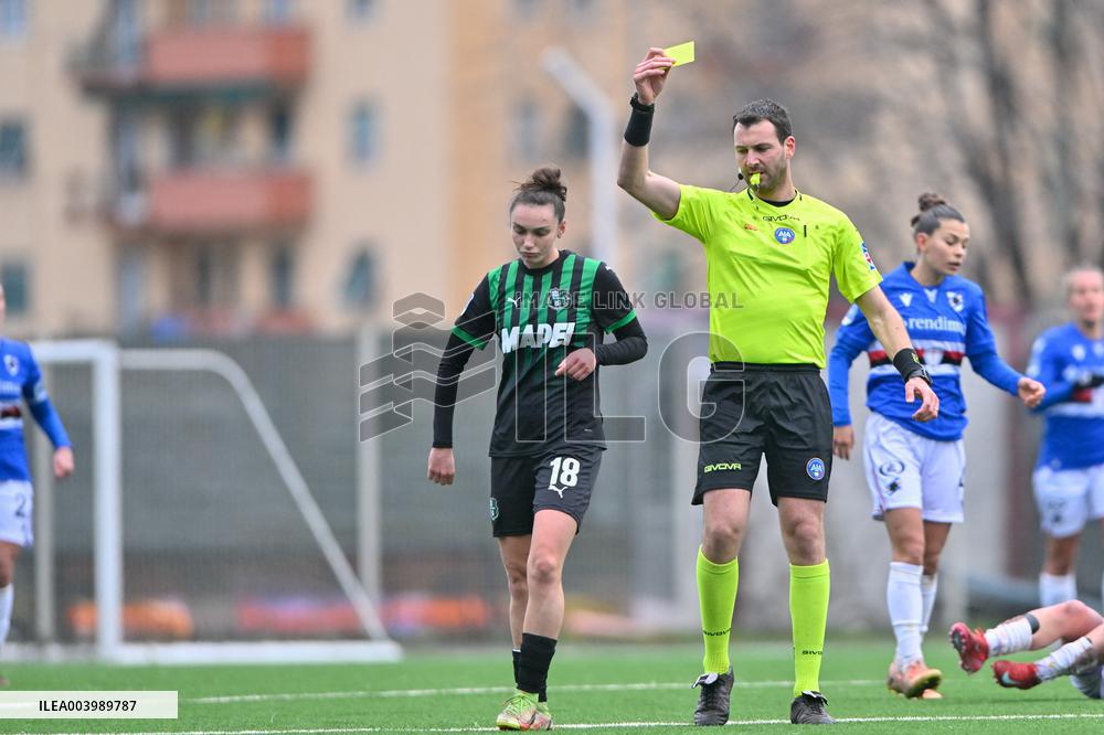 CALCIO - Serie A Femminile - Sampdoria Women vs US Sassuolo