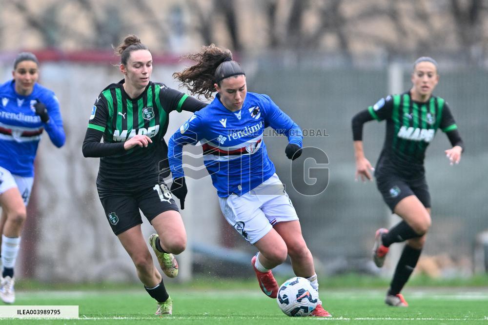 CALCIO - Serie A Femminile - Sampdoria Women vs US Sassuolo