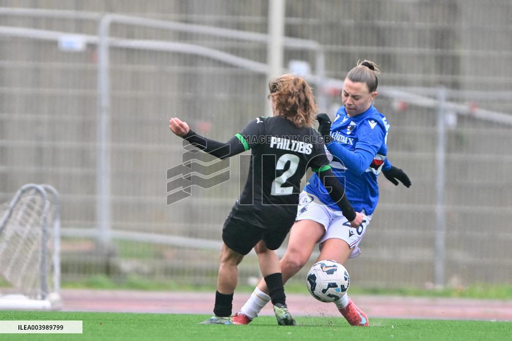 CALCIO - Serie A Femminile - Sampdoria Women vs US Sassuolo