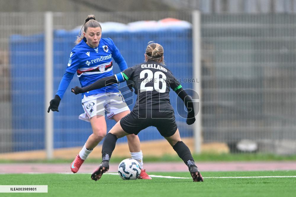 CALCIO - Serie A Femminile - Sampdoria Women vs US Sassuolo