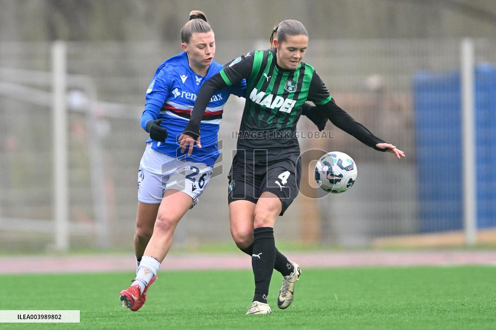 CALCIO - Serie A Femminile - Sampdoria Women vs US Sassuolo