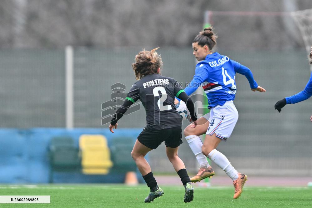 CALCIO - Serie A Femminile - Sampdoria Women vs US Sassuolo